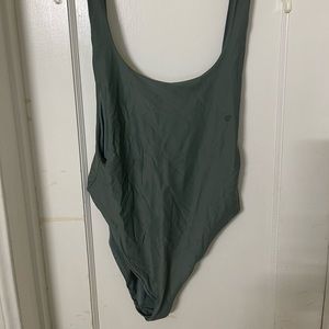 SAGE GREEN AERIE BATHING SUIT